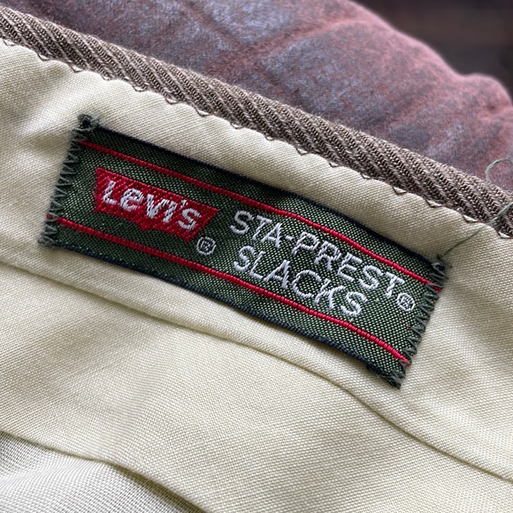 80s-90'S Levi's TRAVELERS Two-pleat slacks, wide pants, men's, w36 equivalent, vintage / eaa487750